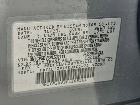 Used 2023 Nissan Kicks SR w/ SR Premium Package FWD image 31