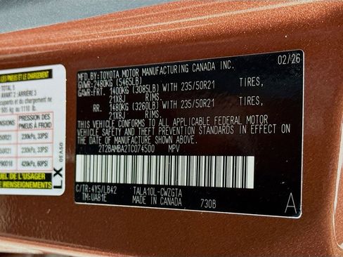 New 2026 Lexus RX 350 FWD image 24