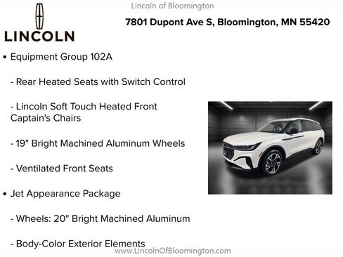 New 2026 Lincoln Nautilus Premier w/ Equipment Group 102A image 9