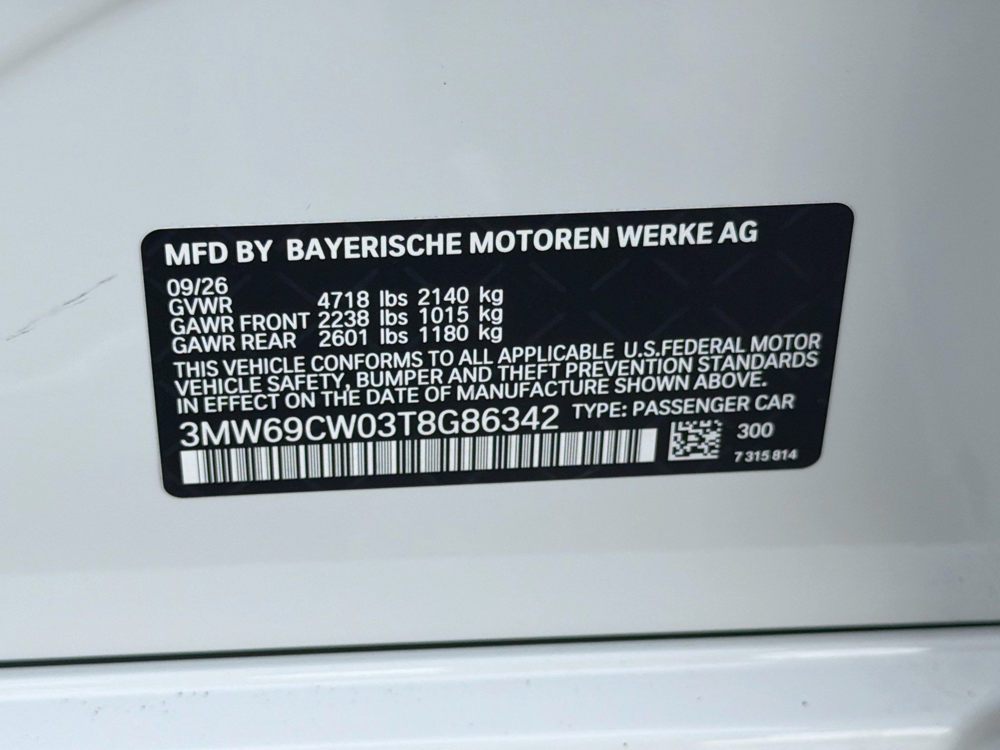 New 2026 BMW 330i Sedan w/ Premium Package RWD image 43