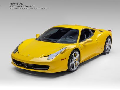 Used 2012 Ferrari 458 Italia Coupe