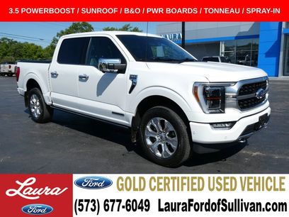 Certified 2023 Ford F150 Platinum w/ Equipment Group 701A High