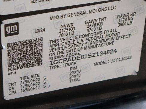 Used 2025 Chevrolet Silverado 1500 RST w/ All Star Edition Plus RWD image 55
