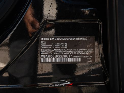 Used 2016 BMW 750i w/ M Sport Package image 53