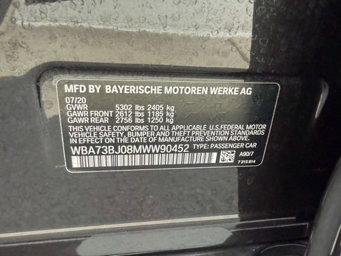 Used 2021 BMW 540i xDrive w/ M Sport Package AWD/4WD image 20