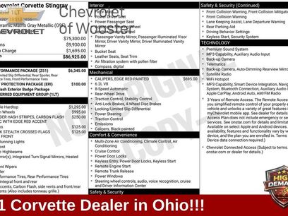 Used 2024 Chevrolet Corvette Stingray Convertible w/ Z51 Performance Package