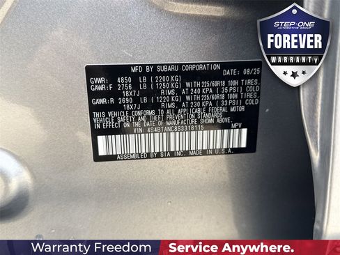 New 2025 Subaru Outback Limited image 42