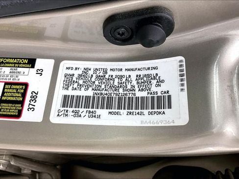 Used 2009 Toyota Corolla LE w/ All Weather Guard Pkg FWD image 31