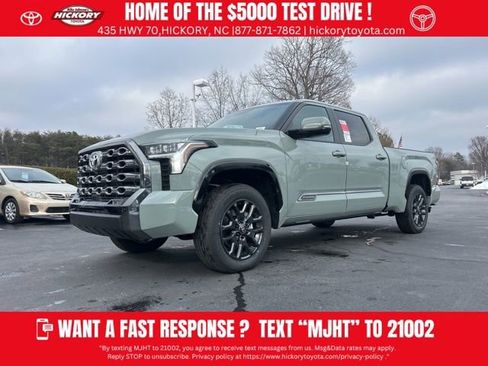 New 2026 Toyota Tundra Platinum image 1