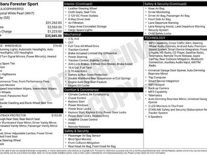 Used 2023 Subaru Forester Sport