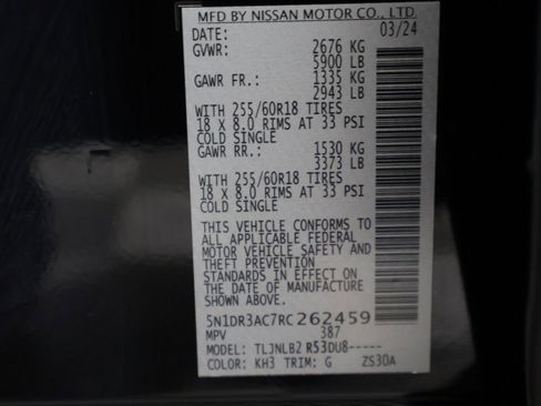 Used 2024 Nissan Pathfinder S image 49