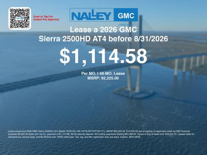 New 2026 GMC Sierra 2500 AT4 w/ AT4 Premium Plus Package