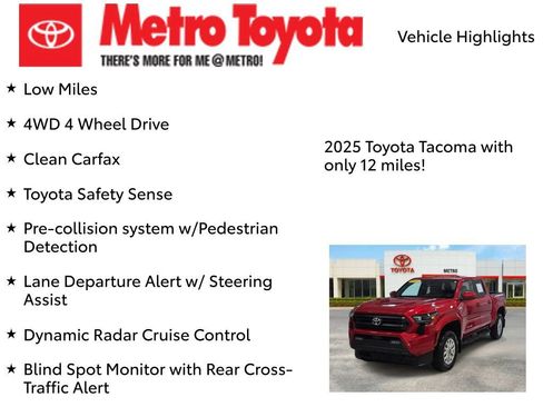 Used 2025 Toyota Tacoma SR5 AWD/4WD image 8