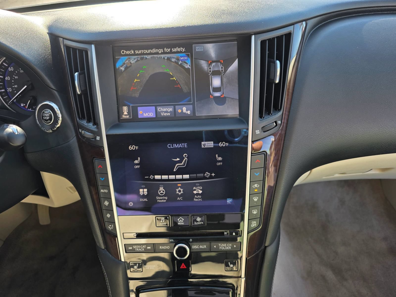 Used 2015 INFINITI Q50 Premium w/ Technology Package AWD/4WD image 4
