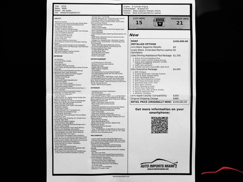 Used 2018 BMW M5 AWD image 88