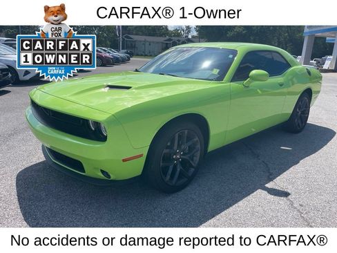 Used 2023 Dodge Challenger SXT w/ Blacktop Package RWD image 3