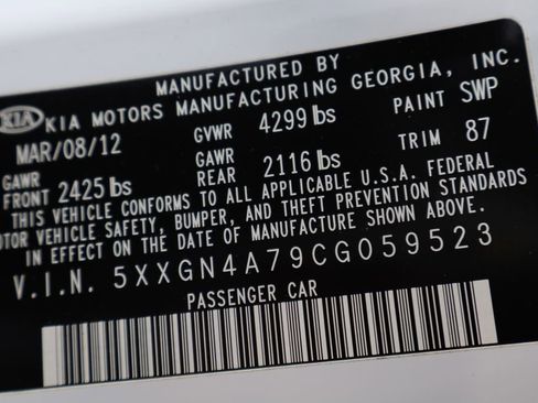 Used 2012 Kia Optima EX w/ Premium Pkg image 22