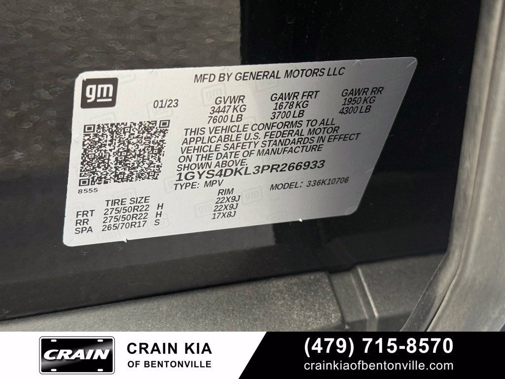 Used 2023 Cadillac Escalade Premium Luxury Platinum w/ LPO, Floor Liner Package AWD/4WD image 36