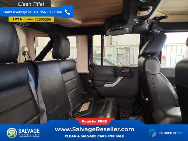 Used 2012 Jeep Wrangler Unlimited Sahara w/ Dual Top Group AWD/4WD image 15