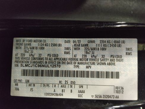 Used 2022 Lincoln Corsair FWD image 33