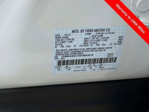 Certified 2025 Ford Explorer ST AWD/4WD image 41