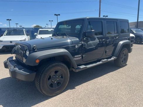 Used 2017 Jeep Wrangler Unlimited Sport w/ Connectivity Group AWD/4WD image 8