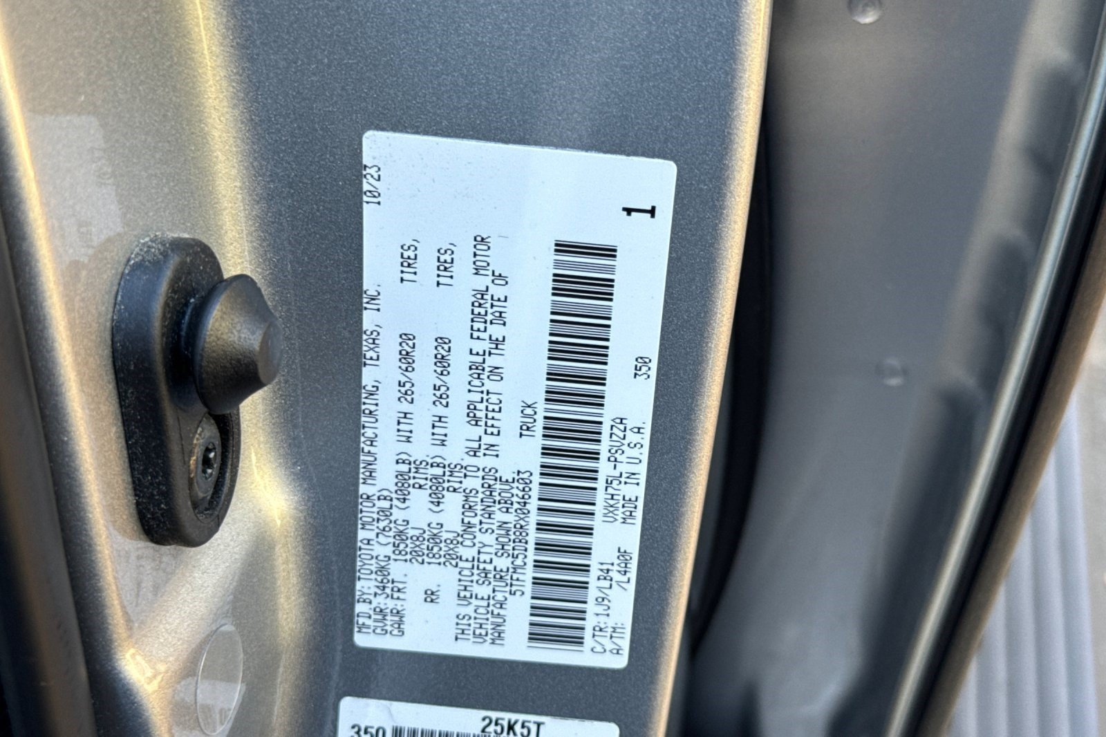 Used 2024 Toyota Tundra 1794 Edition AWD/4WD image 40