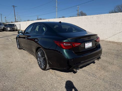 Used 2023 INFINITI Q50 Red Sport 400 w/ Black Opal Edition image 4