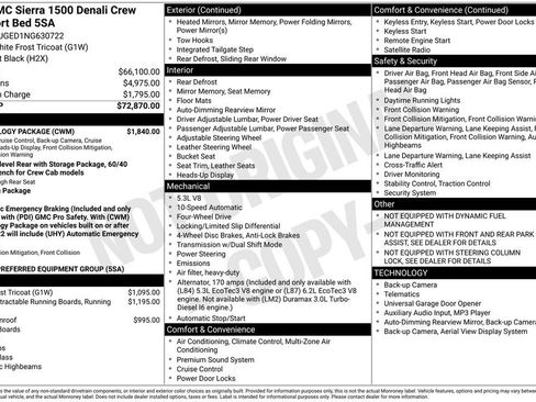 Used 2022 GMC Sierra 1500 Denali w/ Technology Package image 27