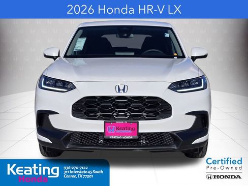 Certified 2026 Honda HR-V LX image 2