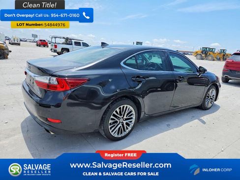 Used 2016 Lexus ES 350 w/ Luxury Package w/Wood Trim FWD image 4