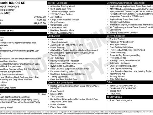Certified 2024 Hyundai Ioniq 5 SE image 33