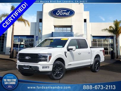 Certified 2024 Ford F150 Platinum w/ Equipment Group 702A High