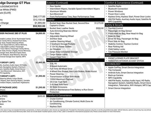 Used 2021 Dodge Durango GT AWD/4WD image 2
