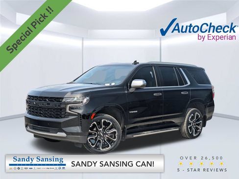 Used 2023 Chevrolet Tahoe Premier w/ LPO, Illumination Package RWD image 1