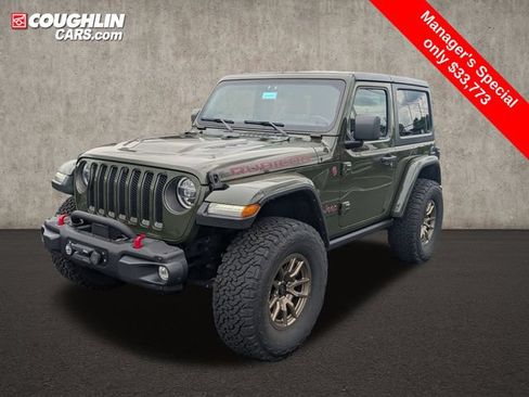 Used 2022 Jeep Wrangler Rubicon w/ Steel Bumper Group AWD/4WD image 3