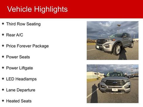 Used 2022 Ford Explorer XLT w/ Equipment Group 202A image 2