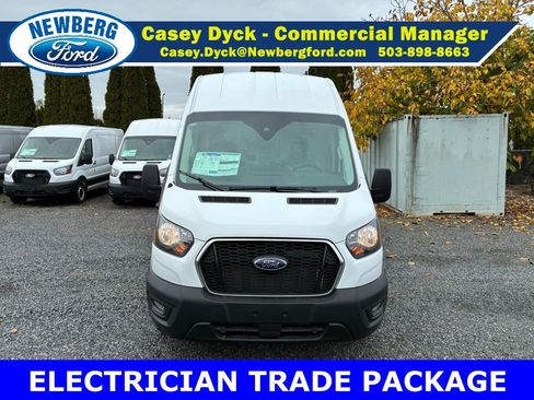 New 2025 Ford Transit 350 148 High Roof AWD w/ Electrician Trade Package image 2