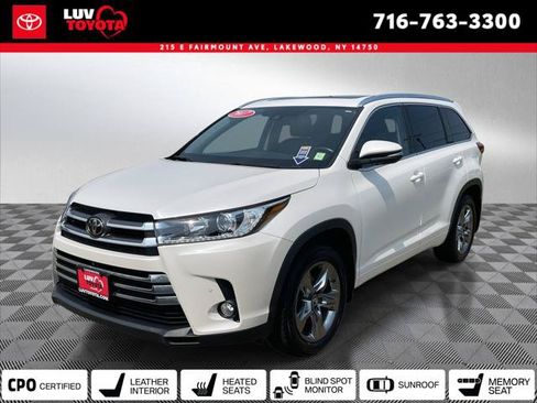 Certified 2017 Toyota Highlander Limited Platinum AWD/4WD image 1