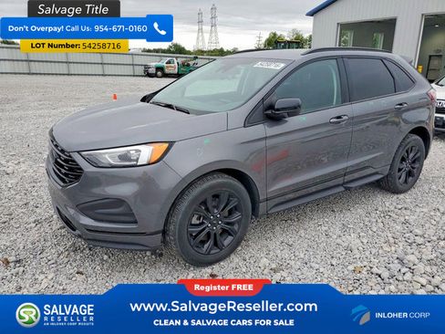 Used 2022 Ford Edge SE w/ Black Appearance Package AWD/4WD image 1
