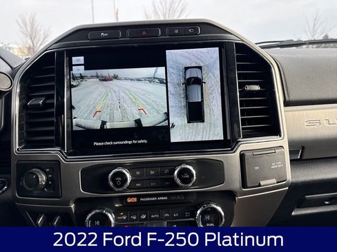 Used 2022 Ford F250 Platinum w/ Snow Plow Prep Package image 21
