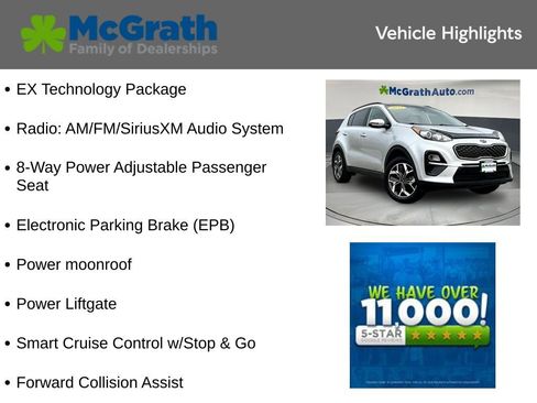 Used 2022 Kia Sportage EX w/ EX Technology Package FWD image 5