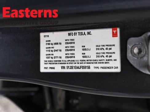 Used 2018 Tesla Model 3 Long Range image 34