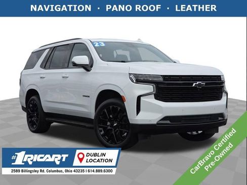 Used 2023 Chevrolet Tahoe RST w/ Luxury Package image 1