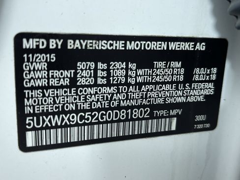 Used 2016 BMW X3 xDrive28i AWD/4WD image 12