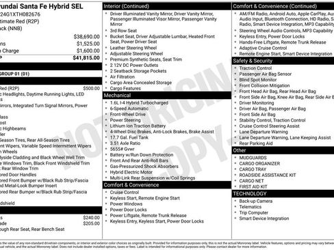 Used 2026 Hyundai Santa Fe SEL FWD image 7