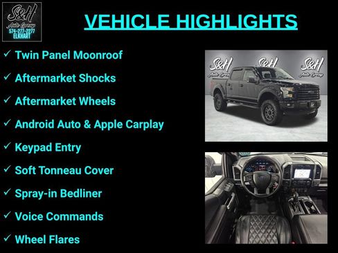 Used 2016 Ford F150 XLT w/ Equipment Group 302A Luxury AWD/4WD image 3