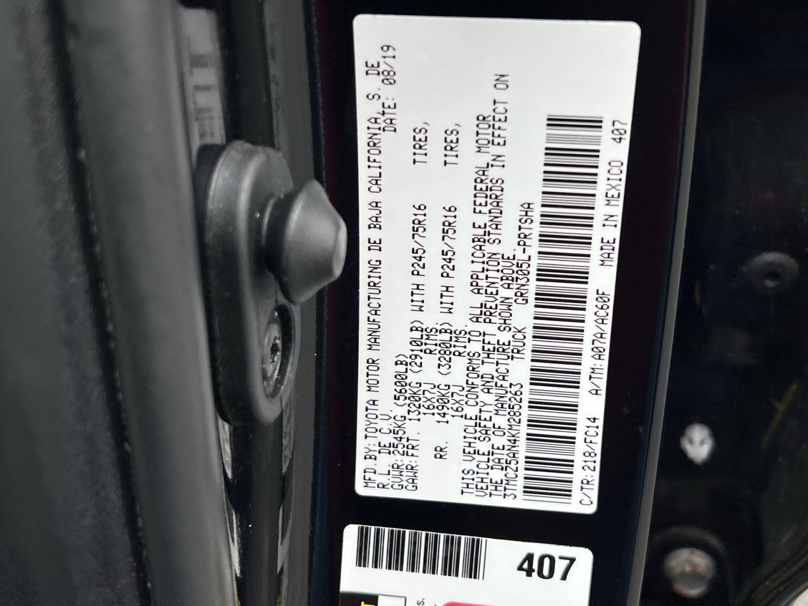 Used 2019 Toyota Tacoma SR5 AWD/4WD image 39
