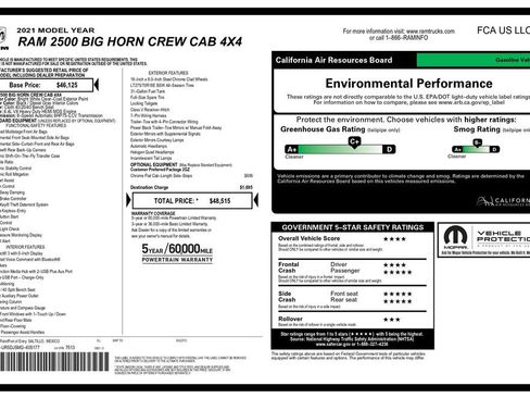 Used 2021 RAM 2500 Big Horn AWD/4WD image 3