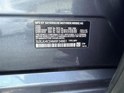 Used 2021 BMW X5 M50i w/ Executive Package AWD/4WD image 40